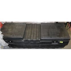 WORK BOX HEAVY PLASTIC TRUCK BOX WITH 2 LIDS