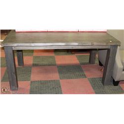 NEW SOLID RUSTIC WOOD KITCHEN TABLE