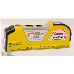 NEW LASER LEVEL PRO WITH TAPE MEASURE