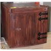 Image 1 : HAND PAINTED MINI FRIDGE WITH FREEZER (WESTERN)