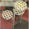Image 1 : FOLDING 3 POT METAL PLANT STAND