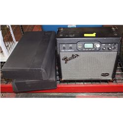 FENDER GUITAR AMP WITH 2 SONY SPEAKERS