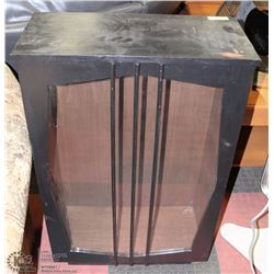 ESTATE WOOD GLASS DOOR CABINET