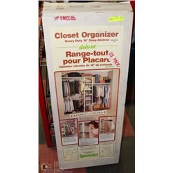 SPACEMAKER CLOSET ORGANIZER IN BOX
