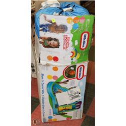 COMPLETE LITTLE TIKES SLAM'N CURVE SLIDE