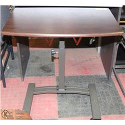 ADJUSTABLE TV/LAPTOP TRAY  ON WHEELS