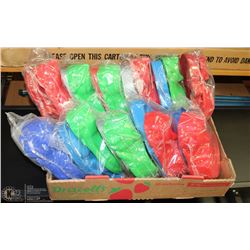 LARGE FLAT OF CAT FOOD DISHES