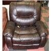 Image 1 : NEW BROWN LEATHERETTE ELECTRIC RECLINING SOFA