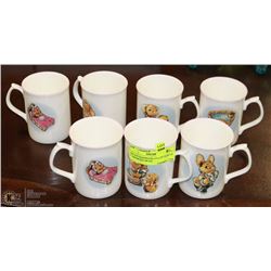 ESTATE PENDELFIN COLLECTION OF 7 ASSORTED MUGS