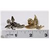 Image 1 : PAIR OF ESTATE ANGEL PINS