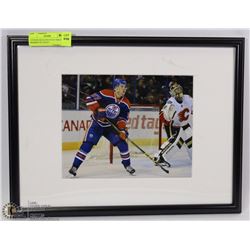 CONNOR MCDAVID 8"X10" PHOTO FRAMED TO 13"X17"