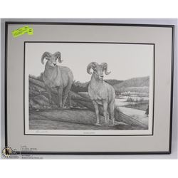 SIGNED, LTD EDITION PRINT BY B.L.SALAMANDUCK