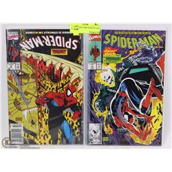 2 SPIDERMAN COMIC BOOKS #3 AND #7