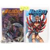 Image 1 : 2 WILDCATS COLLECTOR COMIC BOOKS DISPLAY