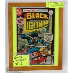 1970'S BLACK LIGHTENING #1 COMIC BOOK DISPLAY