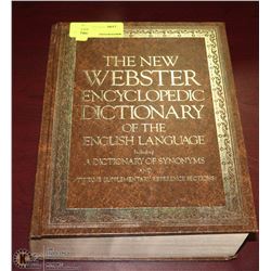 NEW WEBSTER ENCYCLOPEDIA DICTIONARY OF THE