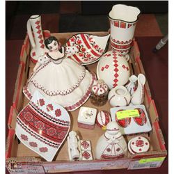 LARGE ESTATE UKRAINIAN ORNAMENT COLLECTION