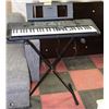 Image 1 : YAMAHA KEYBOARD WITH STAND MODEL#E253