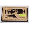 Image 1 : DEER COUNTRY WOOD CARVED CRIB BOARD