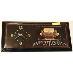 SNAP ON WALL CLOCK