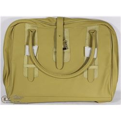 NEW ESTEE LAUDER BEIGE LEATHER LOOK HANDBAG