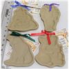 Image 1 : 4-BROWN BAG COOKIE ART - ANIMAL CERAMIC MOLD PANS