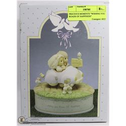 PRECIOUS MOMENTS "WISHING YOU ROADS OF HAPPINESS"