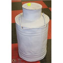 LARGE WHITE CREAM CAN