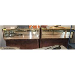 LIGHTED JEWELLERY CABINET W/ KEY & LOCK X2