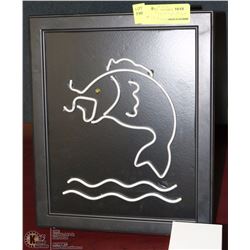 NEW NEON LIGHT UP FISH COLOUR CHANGING LIGHT