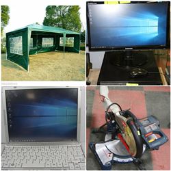 FEATURE COMPUTERS , TOOLS AND EVENT TENTS