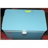 Image 1 : VINTAGE BLUE METAL COLEMAN COOLER
