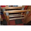 Image 1 : WOOD AND METAL SAWHORSES
