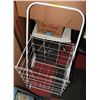Image 1 : FOLDING WHITE SHOPPING CART