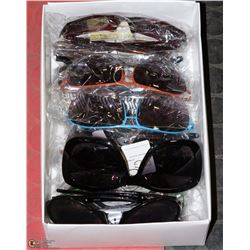 BOX OF NEW SUNGLASSES ON CHOICE