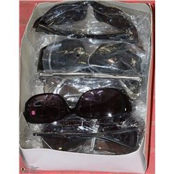 BOX OF NEW SUNGLASSES ON CHOICE