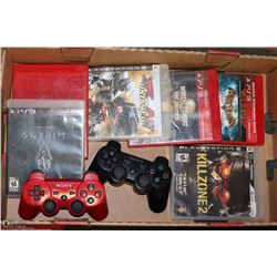 6 PLAYSTATION 3 GAMES WITH 2 WIRELESS CONTROLLERS