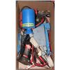 Image 1 : LARGE BOX OF MISC SHOP/GARAGE TOOLS