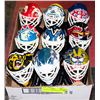 Image 1 : 9 NHL COLLECTIBLE GOALIE MASKS