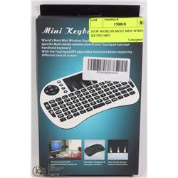 NEW WORLDS MOST MINI WIRELESS KEYBOARD