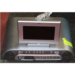 PHILIPS UNDERCOUNTER KITCHEN DVD PLAYER W/ SCREEN