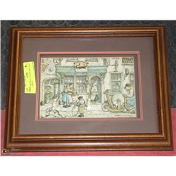 VINTAGE 3D “APOTHECARY” WALL DISPLAY