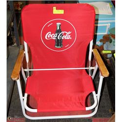 VINTAGE COCA COLA BEACH CHAIR