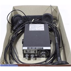 CB RADIO - MIDLAND 13-861 WITH 12V CORD, HANDSET &