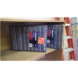 2 unused Master Craft 33 dr. parts cabinet