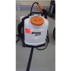 1 Stihl SG 71 back pack sprayer with killex and fertilizer