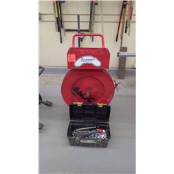 3/4" newer metal banding tool (Shippers Supply) with strapping tool plus fasteners