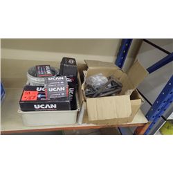 2 box misc anchor bolts and J bolts