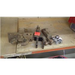 5 receiver hitches and balls
