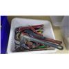 Image 3 : Tub with c-clamps and assorted chisels